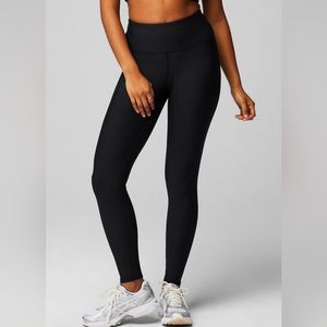 Black Fabletics Cold Weather Fleece Lined Leggings  — Large